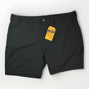 Carhartt Men's Shorts 2xL Black Sun Defense Rugged Flex NWT 8"